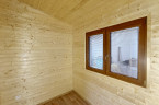 celoroční mobilheim interiér dřevo