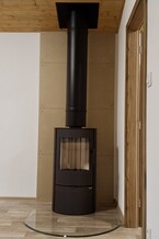 mobilheim celoroční s kachlovými kamny